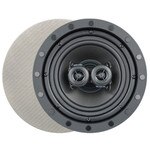 Channel Vision 6.5 In. Soprano ARIA Single Point Stereo In-Ceiling Frameless Speaker