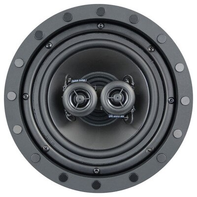 Channel Vision 6.5 In. Soprano ARIA Single Point Stereo In-Ceiling Frameless Speaker