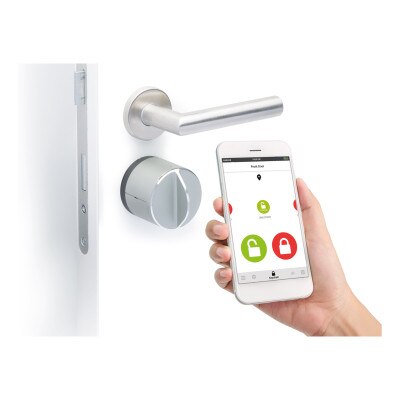 Danalock V3 Bluetooth Smart Lock with Battery, Silver