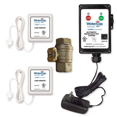 Automatic Water Shutoff Valve  WaterCop Automatic Water Shutoff System