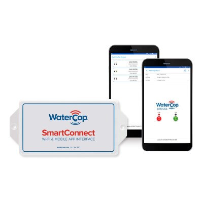 WaterCop SmartConnect Wi-Fi and Mobile App Interface