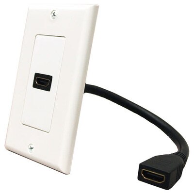 DataComm HDMI Wallplate (Pigtail Connector)