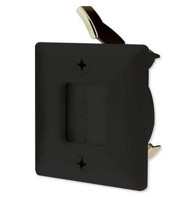 Datacomm Hole Saw Plate, Black