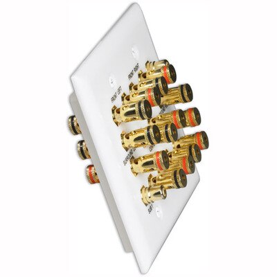 DataComm 7.2 Surround Sound Home Theater Wallplate