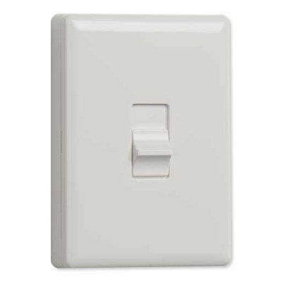 Ecolink Z-Wave Plus Wireless Motorized Toggle Light Switch, Gen5