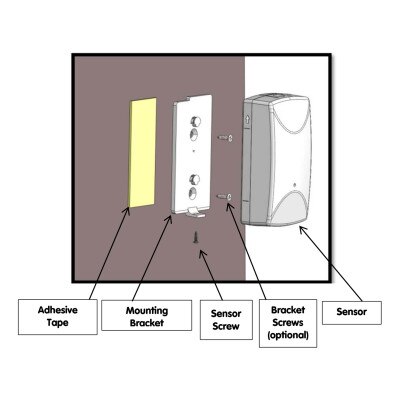 Ecolink Z-Wave Plus Garage Door Tilt Sensor, Gen5 (Open Box)