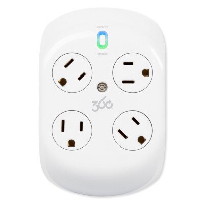 360 Electrical Revolve 4-Outlet Surge Protector (Open Box)