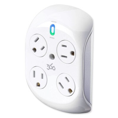360 Electrical Revolve 4-Outlet Surge Protector (Open Box)