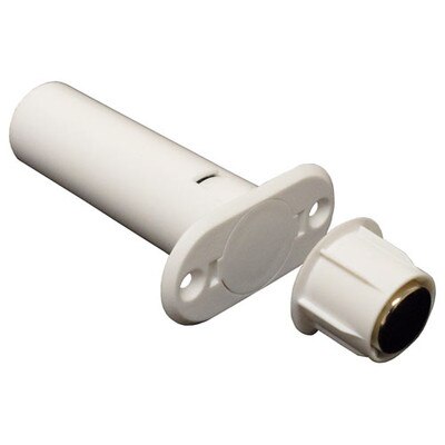 Elk 2-Way Wireless Recessed Door Sensor, White