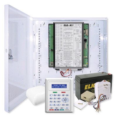 Elk M1 Gold Controller Kit with Enclosure & M1KP2 Keypad