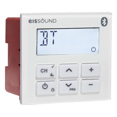 KBSOUND In-Wall PREMIUM Bluetooth Audio Receiver Kit, US, 2.5 In., White