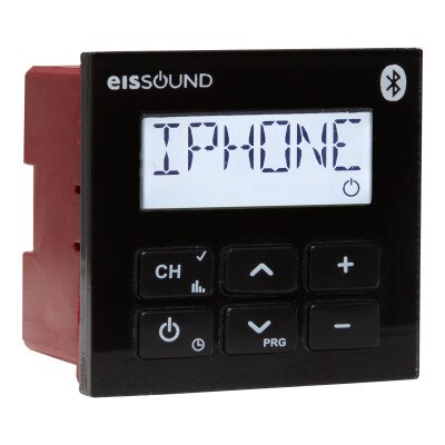 KBSOUND In-Wall PREMIUM Bluetooth Audio Receiver Kit, US, 5 In., Black