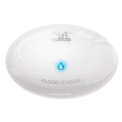 FIBARO Flood Sensor, HomeKit Enabled, White (Open Box)