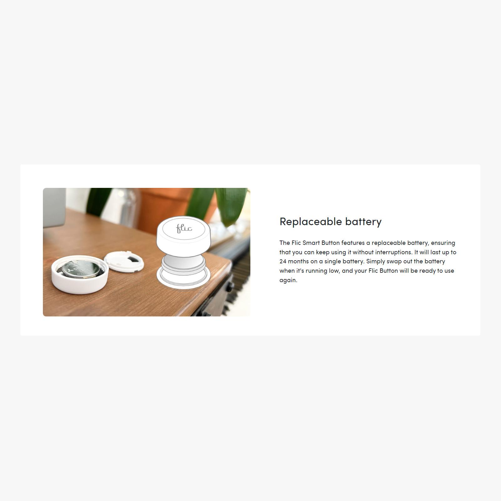 スマートスイッチ　Flic Button Starter Kit フリックボタン Flic Button Starter Kit | Flic Smart Button