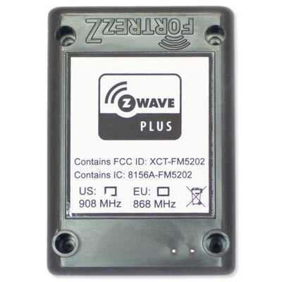 FortrezZ Z-Wave Plus Flood & Temperature Sensor with Probe & Power Supply, Gen3