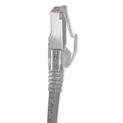 Simply45 Pass-Through RJ45 Modular Plug for Cat5e Solid Sheilded (50 Pack)