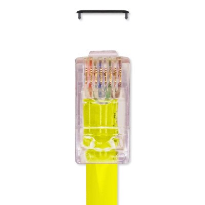 Simply45 ProSeries RJ45 Pass-Through Modular Plug with Cap45™ for Cat6/6a UTP Unshielded (100 Pack)