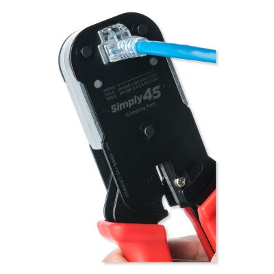 Simply45 RJ45 Crimp Tool for S45 UTP RJ45 Pass Through Plugs