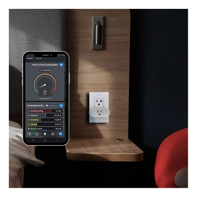 Smart Home Automation Wi-Fi Kit with Switch, Thermostat, Gas Sensor, and Plug-In Dimmer