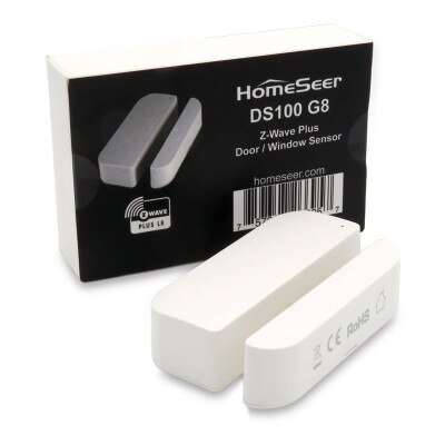 HomeSeer DS100 G8 Z-Wave Plus Long Range Door/Window Sensor