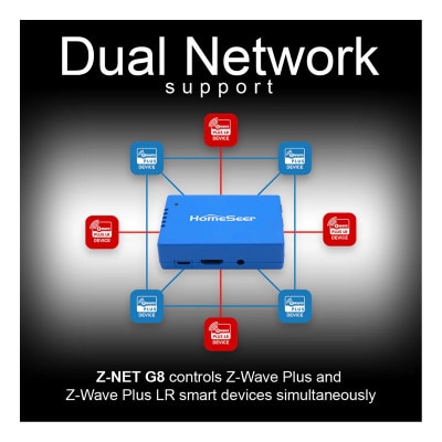 HomeSeer Z-NET G8 Remote Z-Wave Interface