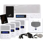 IST I2000 Music & Intercom Standard 4-Room Kit, Almond