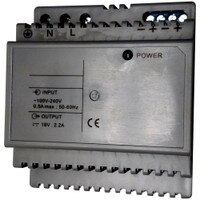 IST Video Door Remote Power Supply, 18VDC, 4A