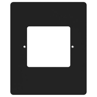 IST RETRO Intercom Room & Patio Station Vertical Plastic Cover Plate, Black