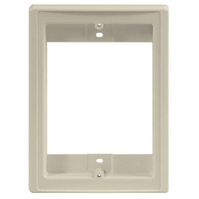 IST RETRO Intercom Door Station Retrofit Mounting Frame, Almond