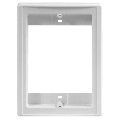 IST RETRO Intercom Door Station Retrofit Mounting Frame, White