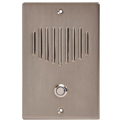 IST RETRO Intercom Door Station, Nickel