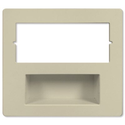 IST RETRO Music & Intercom Combination Trim Cover Plate, Almond