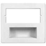 IST RETRO Music & Intercom Combination Trim Cover Plate, Almond
