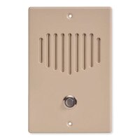 IST I2000 Door Intercom Station and RETRO Adaptor Plate, Almond