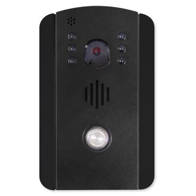 IST RETRO MyDoor Wireless IP Video Doorbell, Black