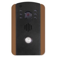 IST RETRO MyDoor Wireless IP Video Doorbell, Rose/Gold Black