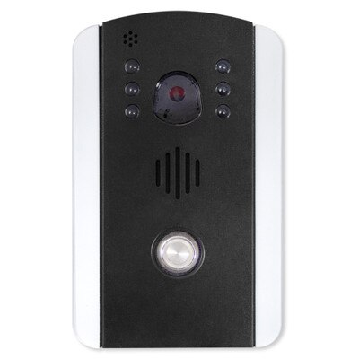 IST RETRO MyDoor Wireless IP Video Doorbell, White/Black