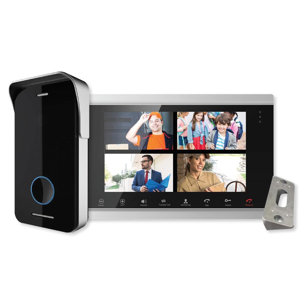 Video doorbell with monitor discount
