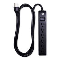 GE 6-Outlet Power Strip, 6 Ft.
