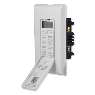 Jasco myTouchSmart Sunsmart All-in-One Timer, White (Open Box)