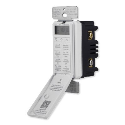 Jasco myTouchSmart Sunsmart All-in-One Timer, White (Open Box)