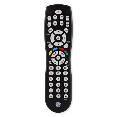 GE 8-Device Universal Remote Control, Black