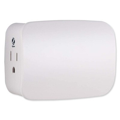 Enbrighten Zigbee Plug-In Smart Switch, Dual Outlet