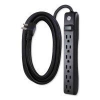 GE 6-Outlet Surge Protector, 12Ft