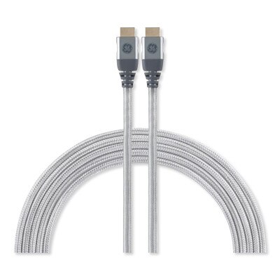GE High Speed 8K HDMI Cable with Ethernet, 8 Ft.