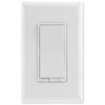 GE Enbrighten Z-Wave Plus In-Wall Smart Fan Control, White