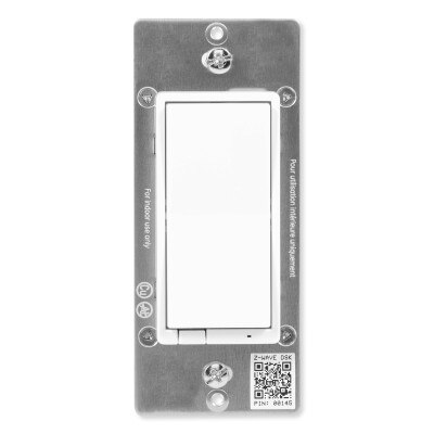 JascoPro Series Z-Wave Plus In-Wall Smart Paddle Dimmer, 700 Series
