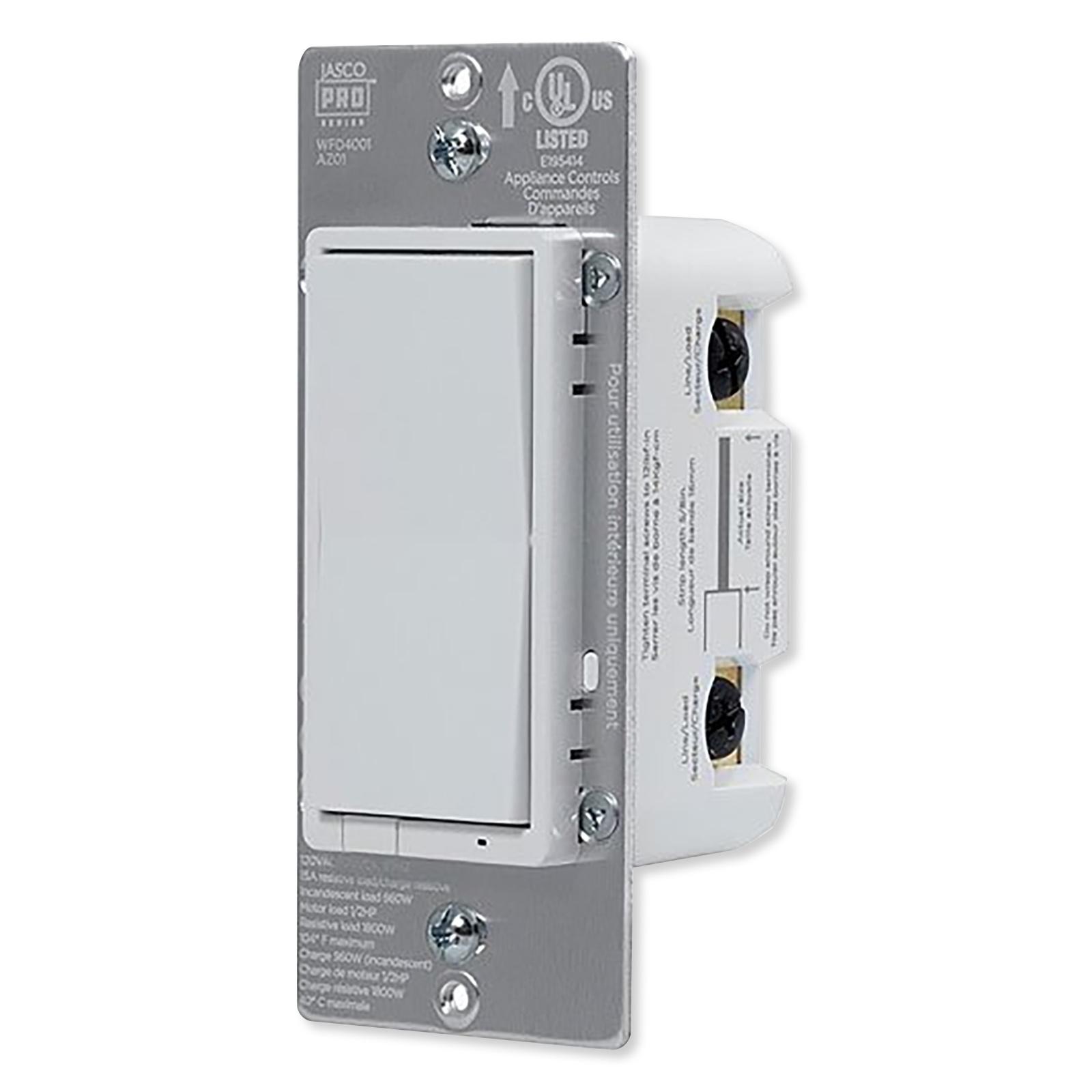 Switchホワイト JascoPro Wi-Fi In-Wall Smart Switch