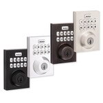 Kwikset 620 Z-Wave 700 Contemporary Keypad Smart Lock with Home Connect, Venetian Bronze