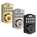 Kwikset SmartCode 914 Series Zigbee Deadbolt with Home Connect, Polish Brass